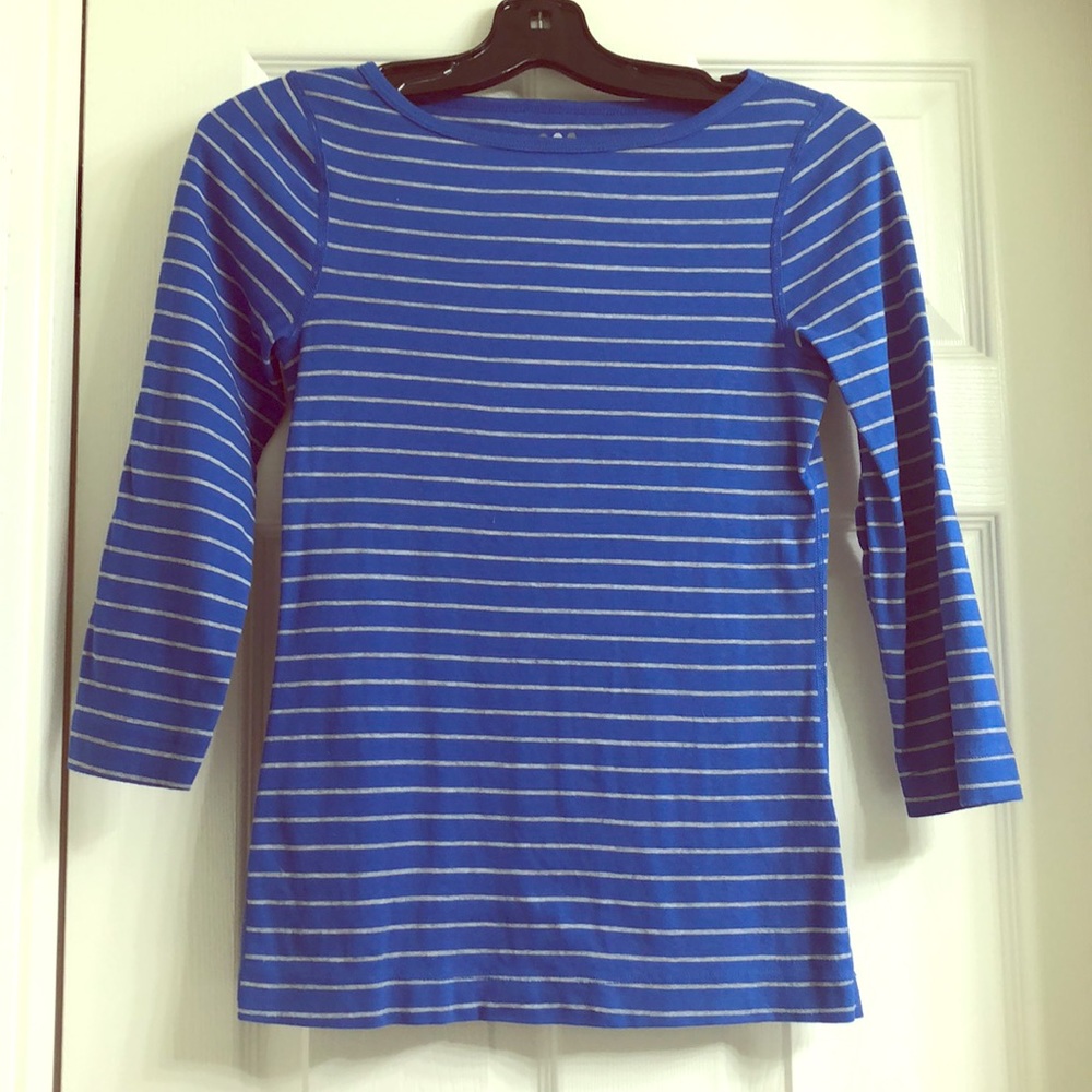 Three Dots Striped Shirt